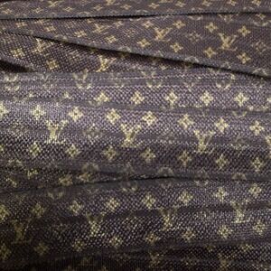 Louis Vuitton Elastic Brown Classic  5/8" , Selling By Yard